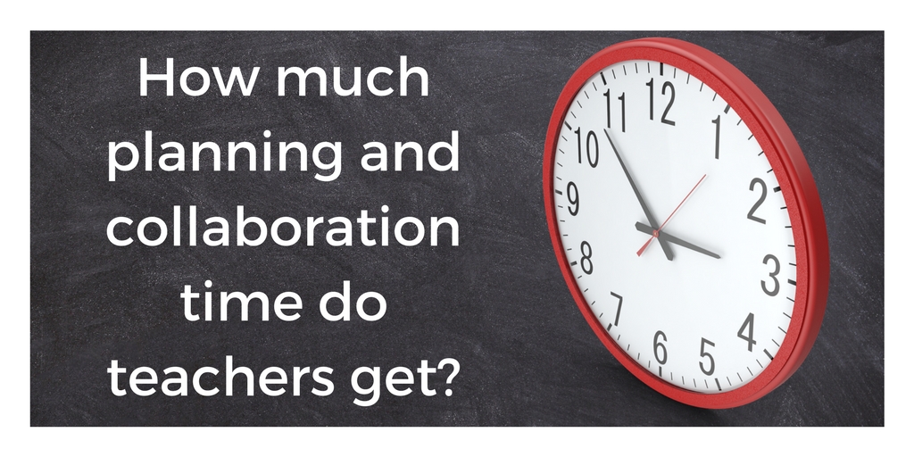 November 2017: Teacher Planning and Collaboration Time