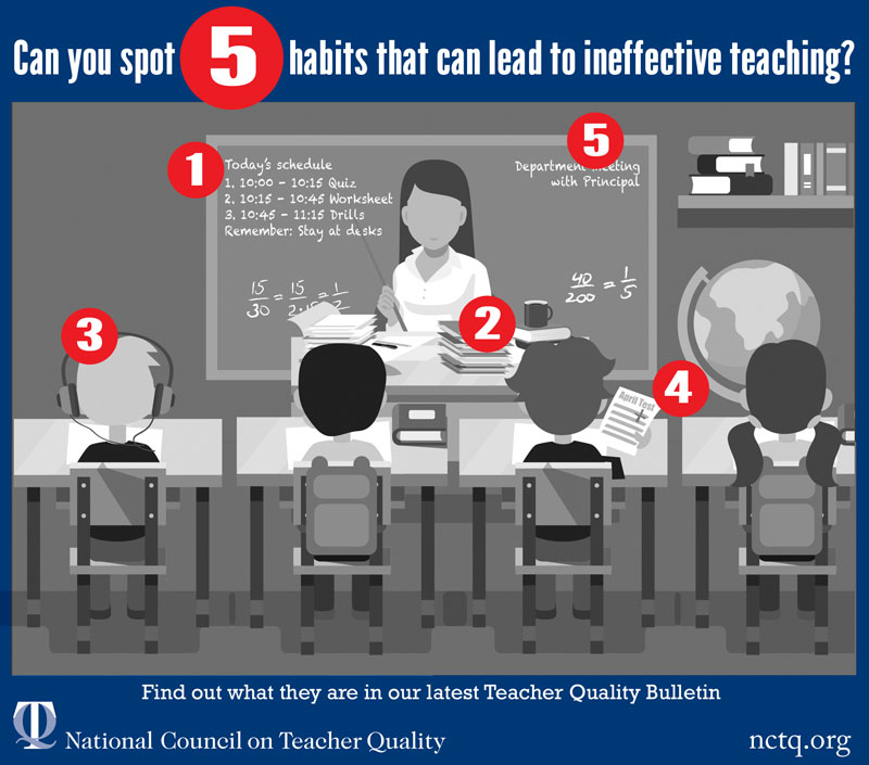 Part 1: Five Habits that lead to ineffective teaching—and how to fix them