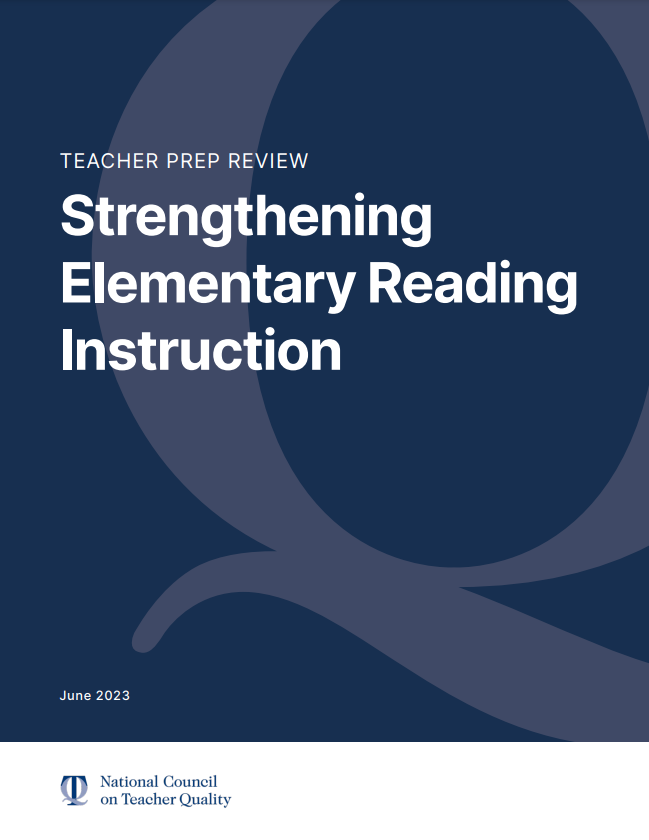 Teacher Prep Review: Strengthening Elementary Reading Instruction